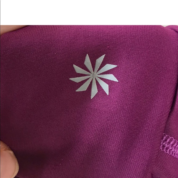 •SOLD•ATHLETA 1/4 Zip Running Yoga Sweatshirt S - Picture 2 of 5